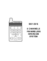 Preview for 1 page of SKFung SK12V6 User Manual