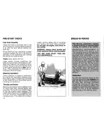 Preview for 18 page of Ski-Doo 1972 Elan Owner'S Manual