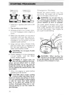 Предварительный просмотр 14 страницы Ski-Doo 1979 Blizzard 7500 Plus Operator'S Manual