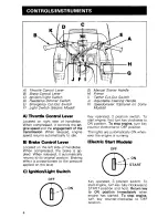 Preview for 6 page of Ski-Doo 1980 citation 3500 Operator'S Manual