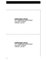 Preview for 40 page of Ski-Doo 1980 Everest 500 Operator'S Manual