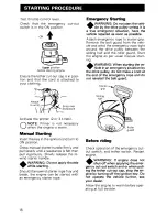 Предварительный просмотр 18 страницы Ski-Doo 1982 Blizzard 5500 MX Operator'S Manual