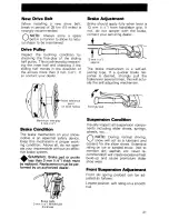 Предварительный просмотр 23 страницы Ski-Doo 1982 Blizzard 5500 MX Operator'S Manual