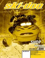 Ski-Doo 2000 Formula III 700 R Shop Manual preview