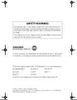 Preview for 2 page of Ski-Doo 2002 Mach Z STD Operator'S Manual