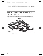 Preview for 18 page of Ski-Doo 2002 Mach Z STD Operator'S Manual