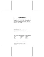 Preview for 2 page of Ski-Doo 2005 REV series Operator'S Manual