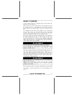 Preview for 9 page of Ski-Doo 2006 Mini Z Operator'S Manual