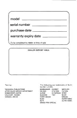 Preview for 2 page of Ski-Doo Blizzard 5500 1981 Operator'S Manual