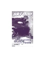 Ski-Doo CK 3 Operator'S Manual preview