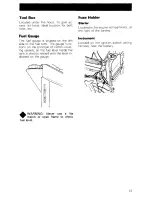 Preview for 15 page of Ski-Doo EVEREST L/C ELECTRO 1981 Operator'S Manual