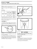 Предварительный просмотр 100 страницы Ski-Doo Formula 500 1998 Shop Manual