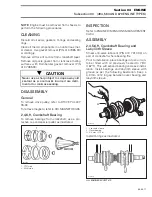 Предварительный просмотр 105 страницы Ski-Doo Formula 500 1998 Shop Manual