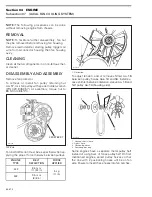 Предварительный просмотр 134 страницы Ski-Doo Formula 500 1998 Shop Manual