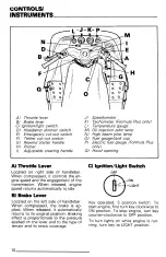 Preview for 12 page of Ski-Doo Formula MX 1985 Operator'S Manual