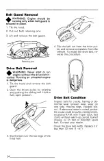 Preview for 26 page of Ski-Doo Formula MX 1985 Operator'S Manual