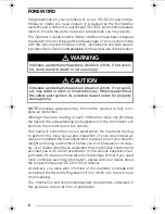 Preview for 4 page of Ski-Doo Grand Touring Operator'S Manual