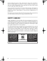 Preview for 3 page of Ski-Doo Legend 800 2002 Safety Handbook