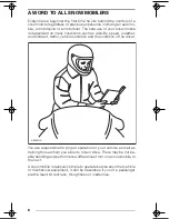 Preview for 7 page of Ski-Doo Legend 800 2002 Safety Handbook