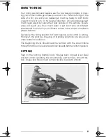 Preview for 10 page of Ski-Doo Legend 800 2002 Safety Handbook