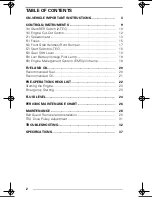 Preview for 4 page of Ski-Doo Legend SE 800 SDI 2003 Operator'S Manual Supplement