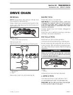 Предварительный просмотр 111 страницы Ski-Doo Mini Z 2000 Shop Manual