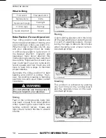 Preview for 16 page of Ski-Doo MX Z Iron Dog Operator'S Manual