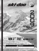 Ski-Doo MX Z TNT 600 HO E-TEC Operator'S Manual preview