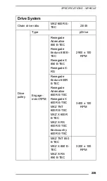 Preview for 239 page of Ski-Doo MX Z TNT 600R E-TEC Operator'S Manual