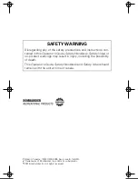 Preview for 2 page of Ski-Doo MX Z X 440 2002 Operator'S Manual Supplement