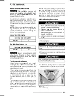 Preview for 55 page of Ski-Doo MX Z X 600 RS Operator'S Manual