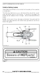 Preview for 44 page of Ski-Doo MXZ X 600 RS 2021 Operator'S Manual