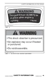 Preview for 51 page of Ski-Doo MXZ X 600 RS 2021 Operator'S Manual