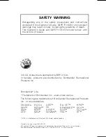 Preview for 2 page of Ski-Doo REV series 2007 Operator'S Manual