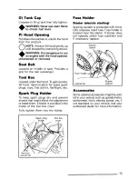 Preview for 15 page of Ski-Doo Safari Saga Operator'S Manual