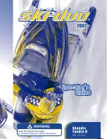 Ski-Doo Skandic LT 2002 Operator'S Manual preview