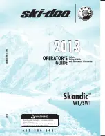 Ski-Doo Skandic SWT 2013 Operator'S Manual preview