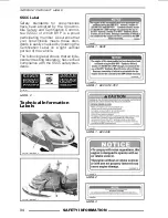 Предварительный просмотр 36 страницы Ski-Doo Tundra Series Operator'S Manual