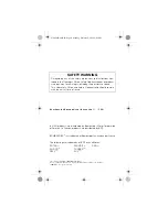 Preview for 2 page of Ski-Doo Tundra Skandic Series Operator'S Manual