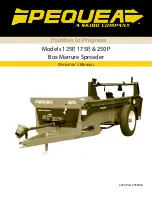 Skibo PEQUEA 125P Operator'S Manual предпросмотр