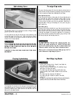 Preview for 70 page of Skier's Choice 2008 Supra Launch 20 Owner'S Manual