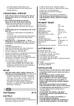 Preview for 19 page of Skil 0516 Original Instructions Manual