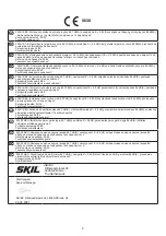 Preview for 5 page of Skil 0630 Original Instructions Manual