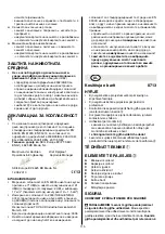 Preview for 116 page of Skil 0713 Original Instructions Manual