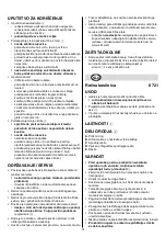 Preview for 31 page of Skil 0721 Original Instructions Manual