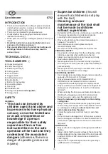 Preview for 10 page of Skil 0732 Original Instructions Manual