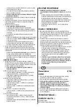 Preview for 82 page of Skil 0740 Original Instructions Manual