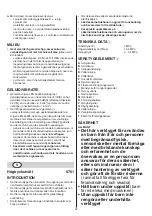 Preview for 22 page of Skil 0761 Original Instructions Manual