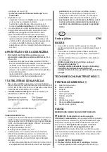 Предварительный просмотр 97 страницы Skil 0788 Original Instructions Manual