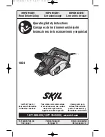 Preview for 1 page of Skil 1560 Operating/Safety Instructions Manual